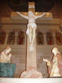 St. Joseph's Monastery Parish Sanctuary Crucifix